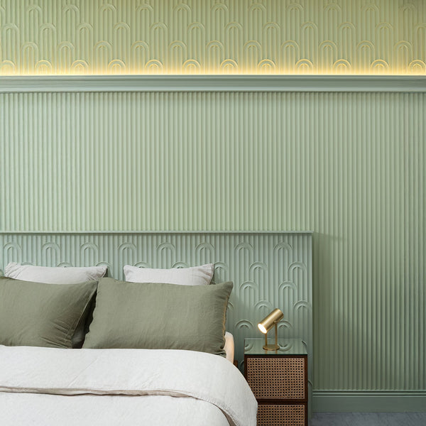 Orac Valley 3D Paintable Wall Panel