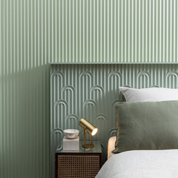 Orac Valley Loop 3D Paintable Wall Panel