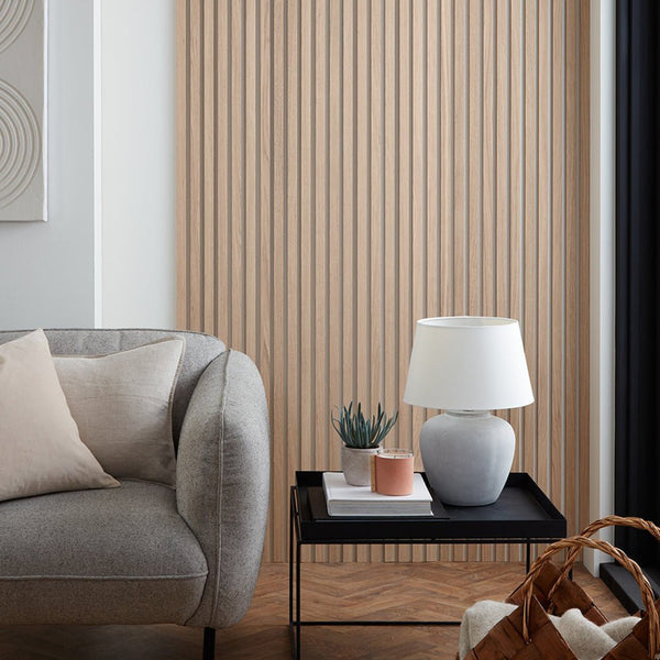 Individual Slats Natural Oak
